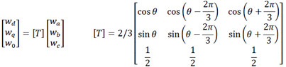 Parks transformation Equation