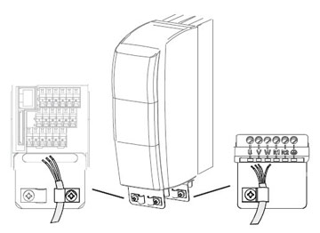 Variable frequency drive connection diagram