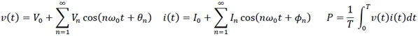 VFD electric power calculate equation