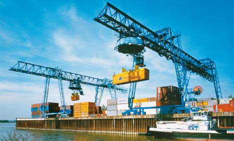Harbour cranes with VFD