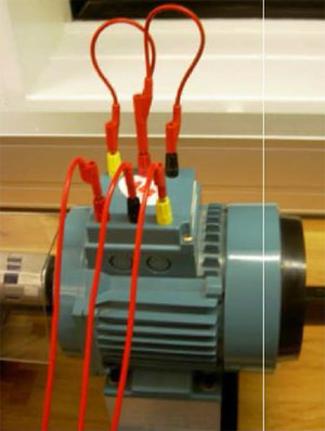 Induction motor in star wiring Induction motor in star wiring