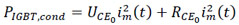 instant conduction losses equation