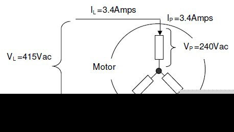 motor star connection