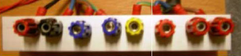 Output plugs Output plugs