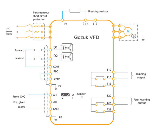 VFD wiring diagram